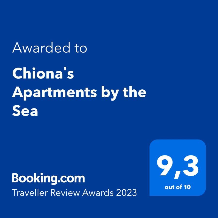 Chiona΄S Apartments By The Sea Paleo Trikeri Εξωτερικό φωτογραφία