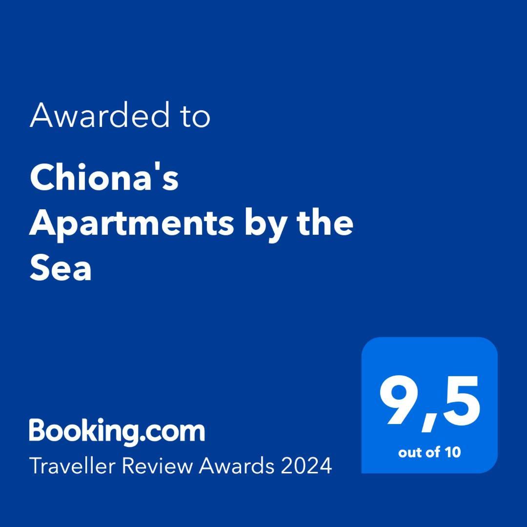 Chiona΄S Apartments By The Sea Paleo Trikeri Εξωτερικό φωτογραφία